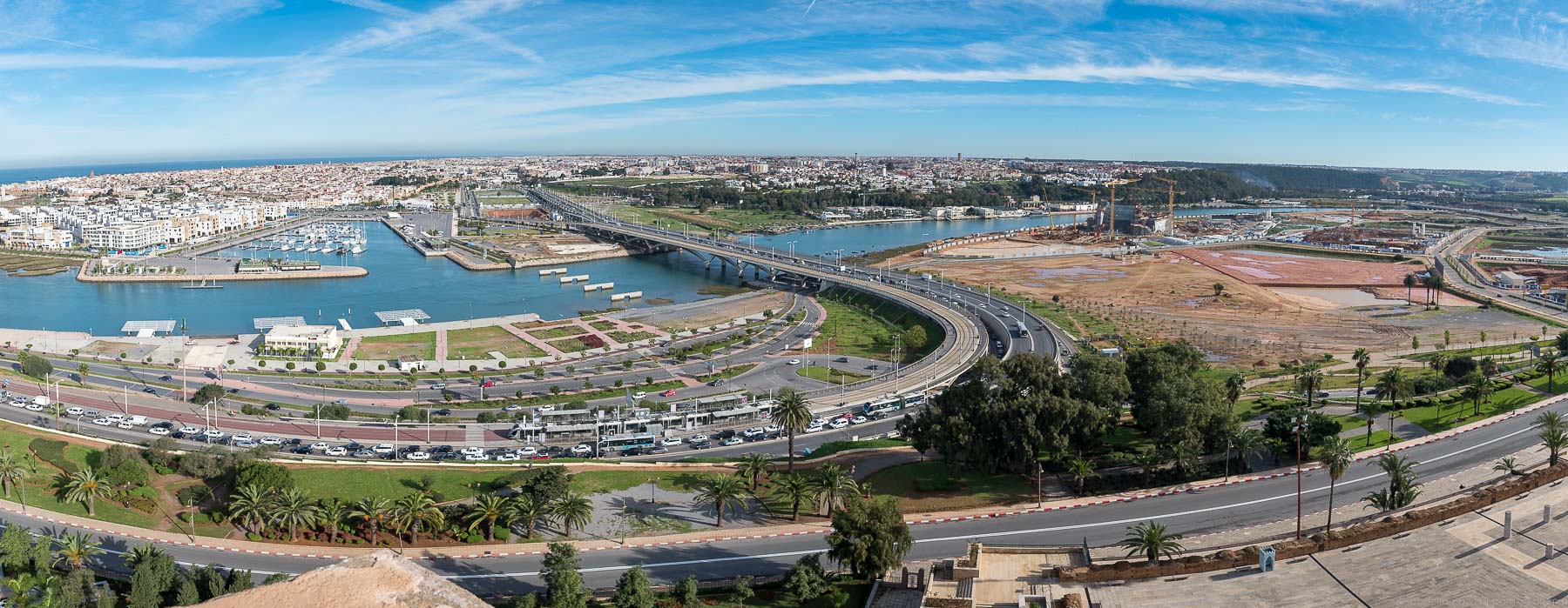 Bridge constructing project Rabat